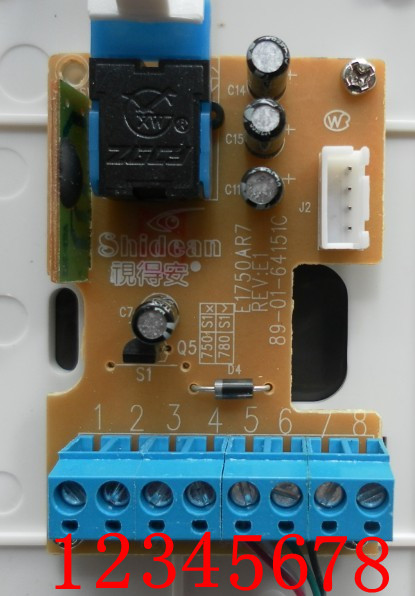 单元门锁改语音控制